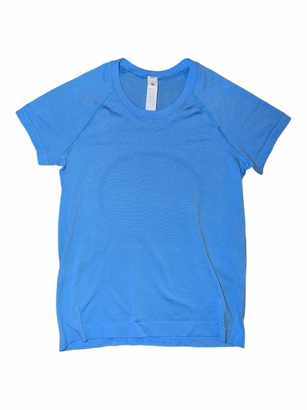 Lululemon Swiftly Tech Short Sleeve Shirt 2.0 Ocean Wave Blue Size 6 NWT